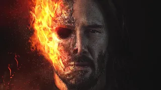 Dieser Einblick Auf Keanu Reeves Als Ghost Rider Ist Einfach Großartig