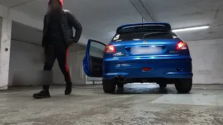 PEUGEOT 206 RC JANSPEED EXHAUST SOUND