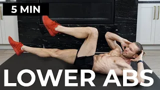 INTENSE 5 Min Lower Abs Workout