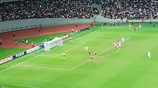 Georgia 1-0 latvia     Tornike okriashvili goal