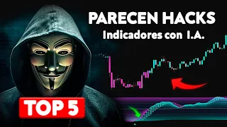 TOP 5 Indicadores De Inteligencia Artificial Para Hacer Trading Con Hacks (100% Winrate)