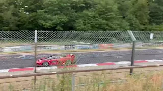 Two Ferrari FXXK‘s racing on the Nürburgring Nordschleife!