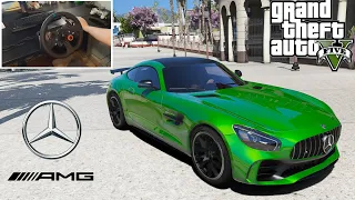 GTA 5 - Mercedes AMG GTR - Steering Wheel Gameplay