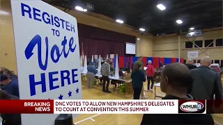 DNC committee votes to count New Hampshire's delegates at national convention