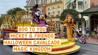 Boo To You Mickey and Friends Halloween Cavalcade Magic Kingdom