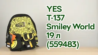 Розпаковка YES T-137 Smiley World 44х31х14 см 19 л (559483)