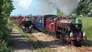 Romney, Hythe, and Dymchurch Railway - RH&DR 95th Anniversary Steam Gala 2022 - Steam  Locomotives