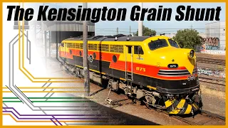 Grain Train in the Suburbs - The Kensington Shunt!