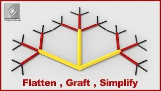 Flatten - Graft - Simplify - Grasshopper Tutorial