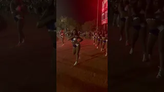 McKinley High Marching Band & Pantherettes Marching out Senior Night 2023