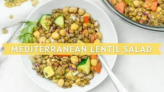 Mediterranean Lentil Salad