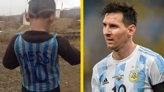 Djali i Varfer Kishte Veshur nje Qese Plastike ne Vend te Bluzes , ja Cfare Beri Messi Kur e Pa