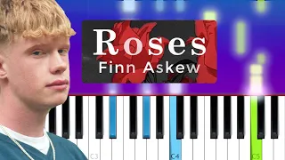 Finn Askew  - Roses (Piano tutorial)