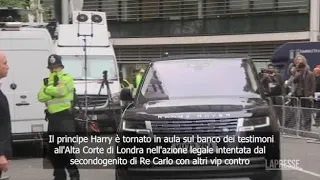 Londra, Harry in aula contro il Mirror: «Un'ingiustizia se perdo»