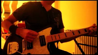 Enjoy The Silence Depeche Mode Live Electric Guitar Cover - How to play Boss - Gt-6