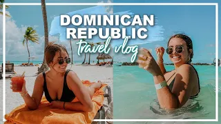 TRAVEL VLOG: 6 Days in the Dominican Republic! snorkeling, beach days, & hotel room tour! | 2022