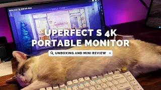 UPERFECT S 4K Portable Monitor 15.6" Unboxing