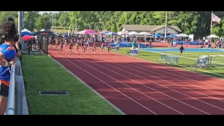 100m dash from the War on I-4 meet 04/27/2024