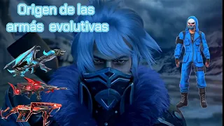 El orígen de todas las armas evolutivas en [FRE FIRE]