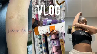 #vlog | Part 1 - Messy vlog😭 waxing, makeup routine, mini haul🛍️