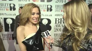 Kylie Minogue | Fleur de Force at the BRITs 2014