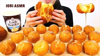 【ASMR / 咀嚼音】巨大揚げバター Deep Fried Butter 튀김 버터 【Eating Sounds】