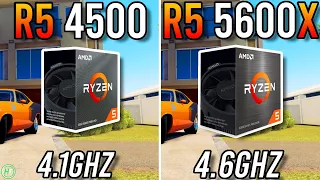 Ryzen 5 4500 vs Ryzen 5 5600X - Tested in 2023