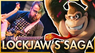 DONKEY KONG COUNTRY 2 played LIVE in a Rock Concert | "Lockjaw's Saga" by Pokérus Project