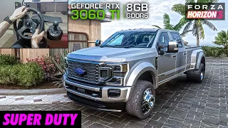 Ford F 450 Offroading | Forza Horizon 5 | Steering Wheel Gameplay
