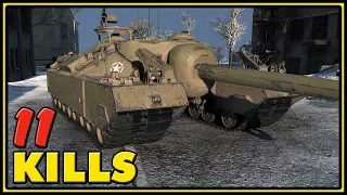 T95 - 11 Kills - 1 VS 6 - World of Tanks Gameplay