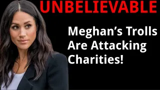 Meghan Markles Minions Are Attacking Charities Now