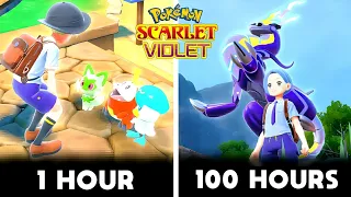 i Played Pokemon Scarlet And Violet For 100 Hour's..| Meri Champion 🏆 Banne Ki Journey