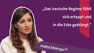 „Die Menschen riskieren dort täglich ihr Leben“: Journalistin Gilda Sahebi | maischberger