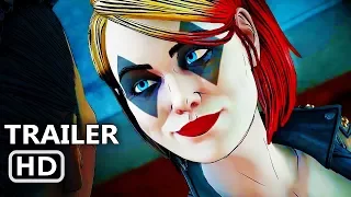 PS4 - Batman The Enemy Within Episode 2 Trailer (2017) Joker + Harley Quinn