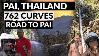 THAILAND'S MOST DANGEROUS ROAD | 762 CURVES | LOD CAVE | PAI CANYON 🇹🇭