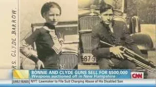 Bonnie and Clyde's guns go for anything but a steal at auction