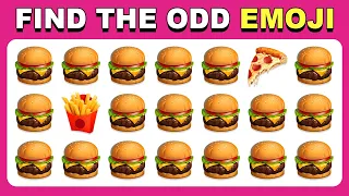 Find the ODD One Out - Emoji Edition | Easy, Medium, Hard Levels