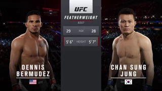 UFC FN 104: Dennis Bermudez vs The Korean Zombie