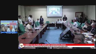 LIVE 3 -- PDEA LEAKS HEARING at SENATE