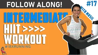 INTERMEDIATE HIIT Treadmill Workout | Follow Along with Coach Veronica! #IBXRunning