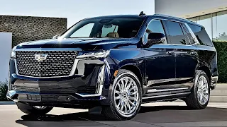 2021 Cadillac Escalade   Look interior Exterior and Drive Large Luxury SUV