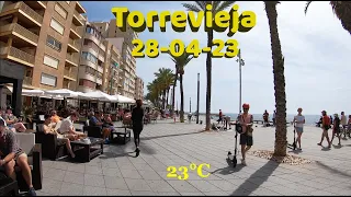 Torrevieja, Costa Blanca, Spain. Friday Midday Promenade and Beach Walking Tour 🇪🇸