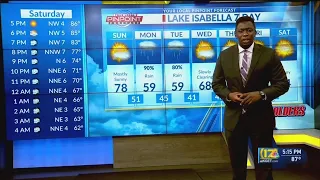 Bakersfield weather forecast March 26
