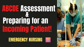 Emergency Nursing Tips for New grad ER Nurses: ABC's and how to prepare for an incoming patient!