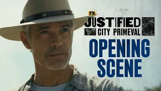 Justified: City Primeval | Episode 1 Opening Scene: Raylan and Willa's Run-In | FX