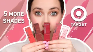 5 NEW Shades?! Maybelline Vinyl Lipstick 😱