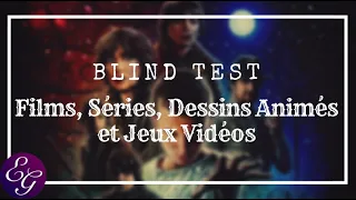 BLIND TEST : Films, Séries, Dessins Animés et Jeux Vidéos - 100 Extraits