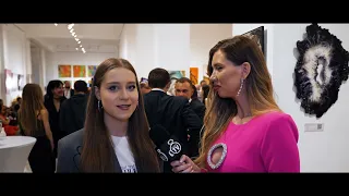 CelebrityTV на открытии выставки художницы Anastasia BriArt в Москве!