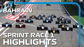 F2 Sprint Race 1 Highlights | 2021 Bahrain Grand Prix