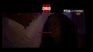 Creed 3 4K Adonis & Bianca Argument Scene Comedy Voiceover 😂😂😂